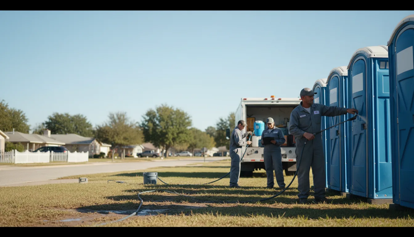 Long-Term Portable Toilet Rental in Colquitt, GA near me